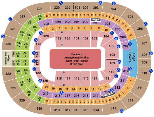 Benchmark International Arena NCAA Seating Chart
